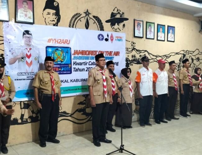 Antusiasme Luar Biasa, Peserta JOTA-JOTI Kwarcab Rembang Tembus 632 Anggota Pramuka