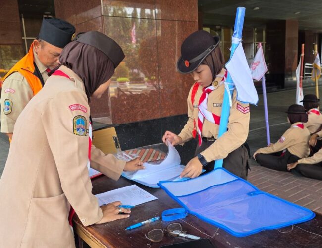 Semarak Pramuka Jakarta Pusat 32 Regu Penggalang Awali Perjuangan di LT-III dengan Inovasi E-Sport dan Administrasi